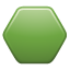 free vector Milky series of exquisite green icon vector material
